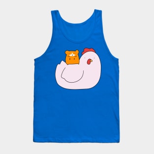 Chicken and Hamster Tank Top